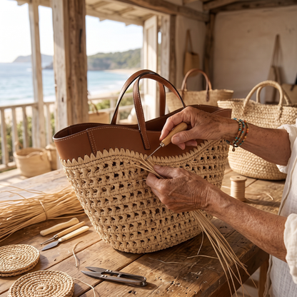 The Cove — Woven Everyday Tote