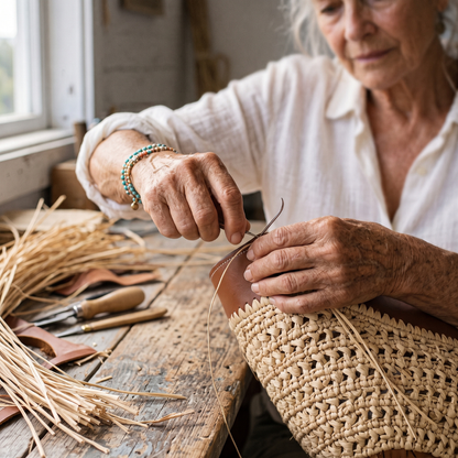 The Cove — Woven Everyday Tote
