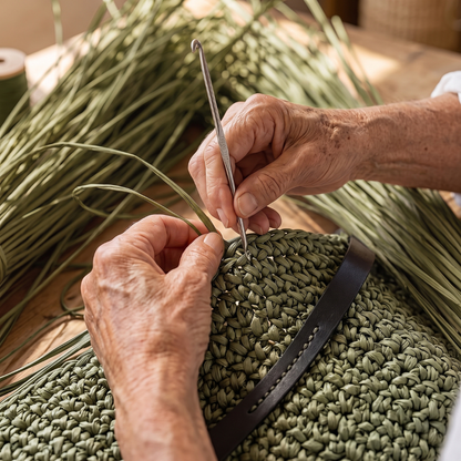The Marlo — Woven Shoulder Tote