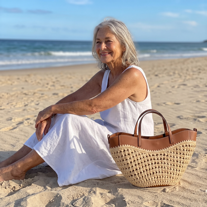 The Cove — Woven Everyday Tote